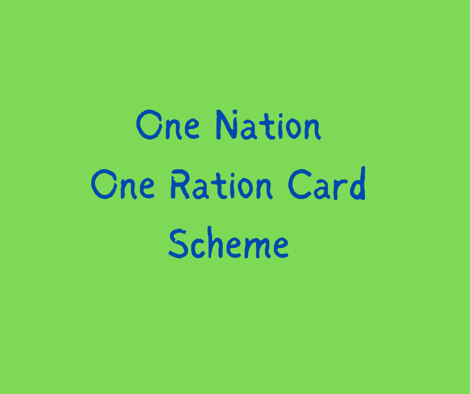 One Nation One Ration Card Scheme: Empowering PDS Beneficiaries